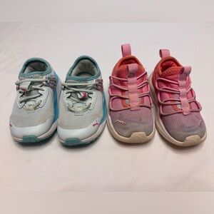 Puma Kids Sneakers - Pink and Teal